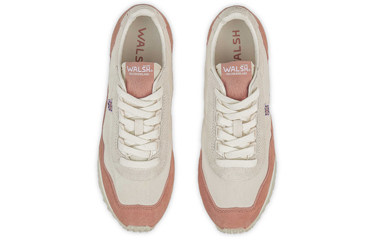 Norman Walsh Leather, Nylon Abrasion Resistant, Breathable, Lightweight Low top Running Shoes Women’s Beige