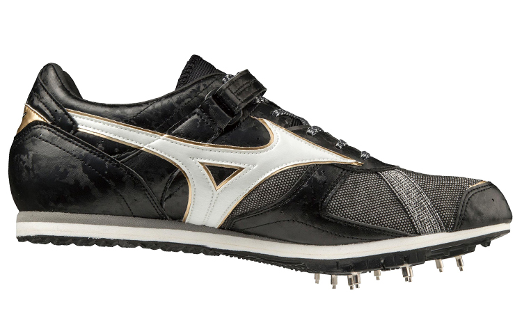 Mizuno Geo AJ C Running Shoes Unisex Low Top Black/White/Gold