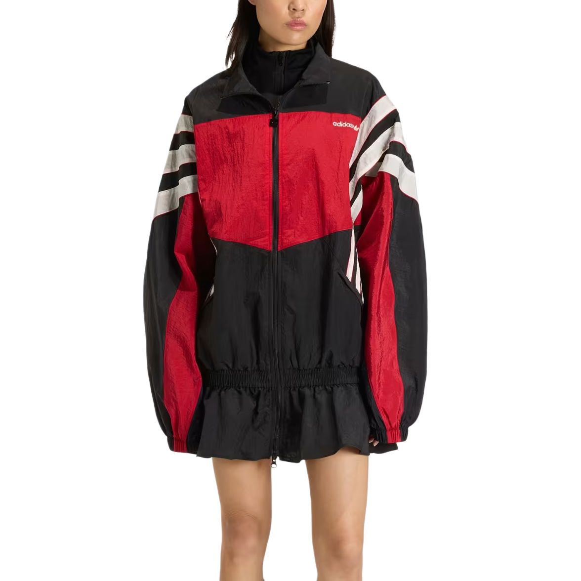 Женская куртка adidas originals Santiago Woven (черная)