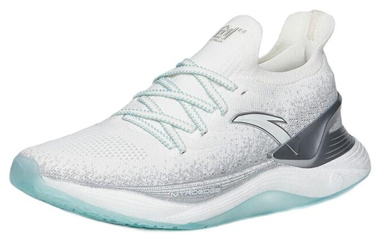 ANTA Chuang 2.0 Pro Running Shoes Women’s Low Top White/Gray/Blue
