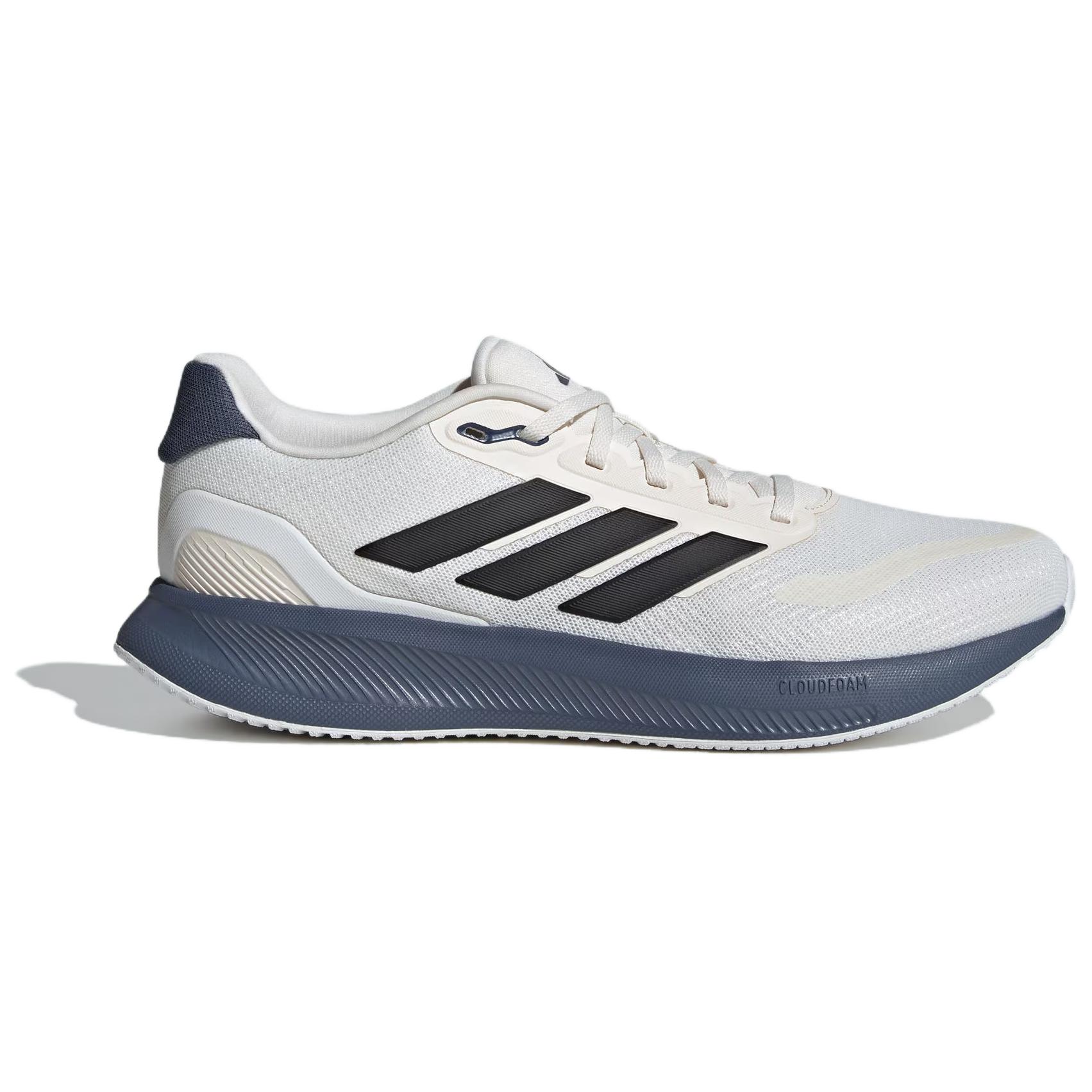 Adidas Runfalcon 5.0 Slip Resistant Abrasion Resistant Low top Running Shoes Men’s White