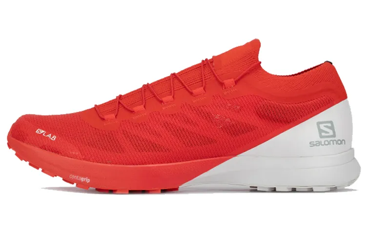 SALOMON Low top Running Shoes Men's Red