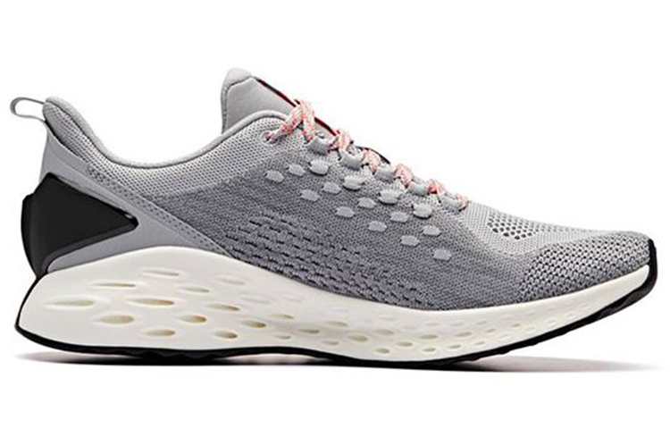 Anta Cushioning Abrasion Resistant Coverage Cushioning Abrasion Resistant Coverage Low top Running Shoes Men’s Gray
