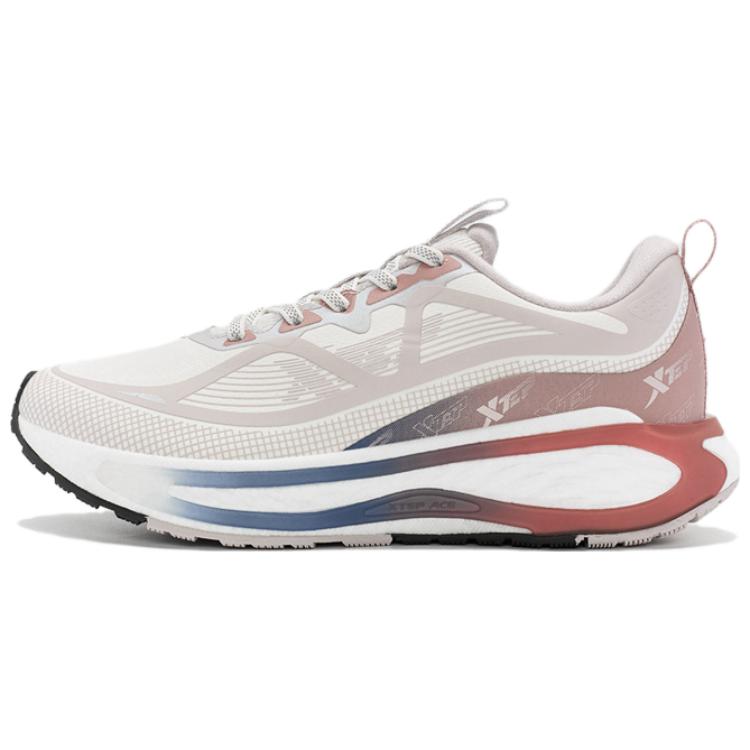 XTEP Slip Resistant Low top Running Shoes Women’s Gray White Pink