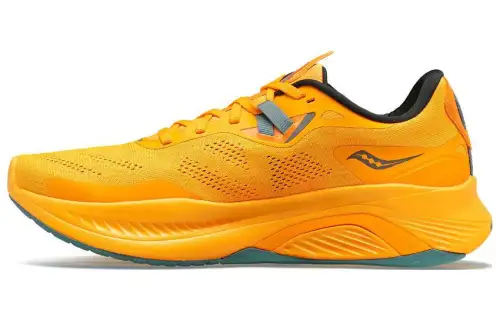 Saucony Guide 15 Fabric Rebound Cushioning Breathable Lightweight Abrasion Resistant Slip Resistant Support