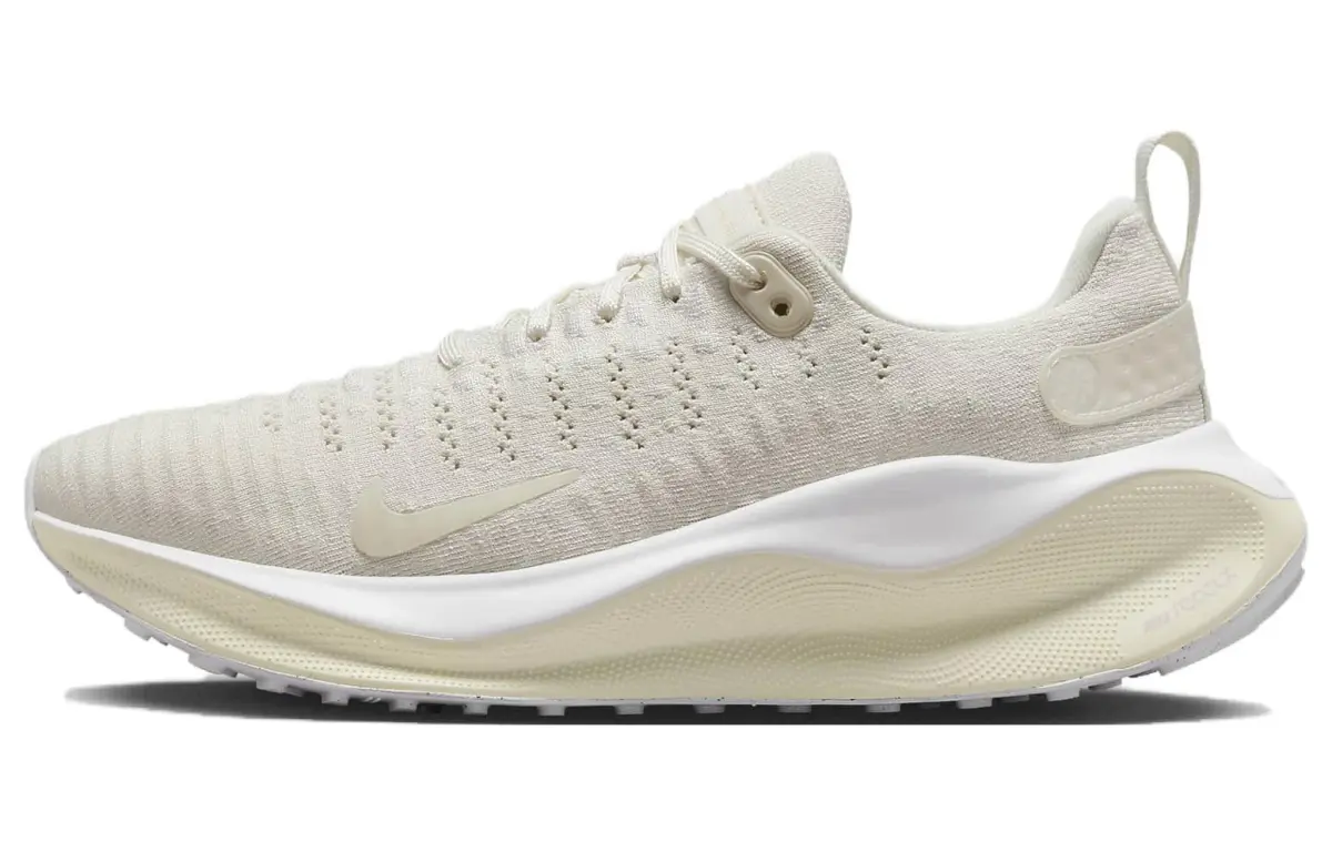 Nike Reactx Infinity 4 Low top Training Long Distance Running Shoes Women's Beige
