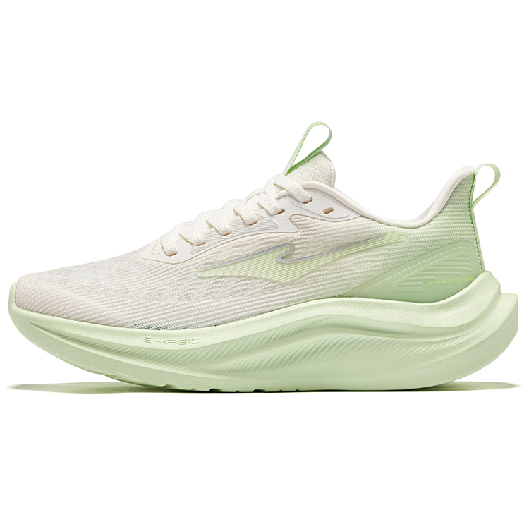 Erke Wind Flight 3.0 Cushioning Lightweight Low top Casual Running Shoes Women’s Microcrystal White Teal