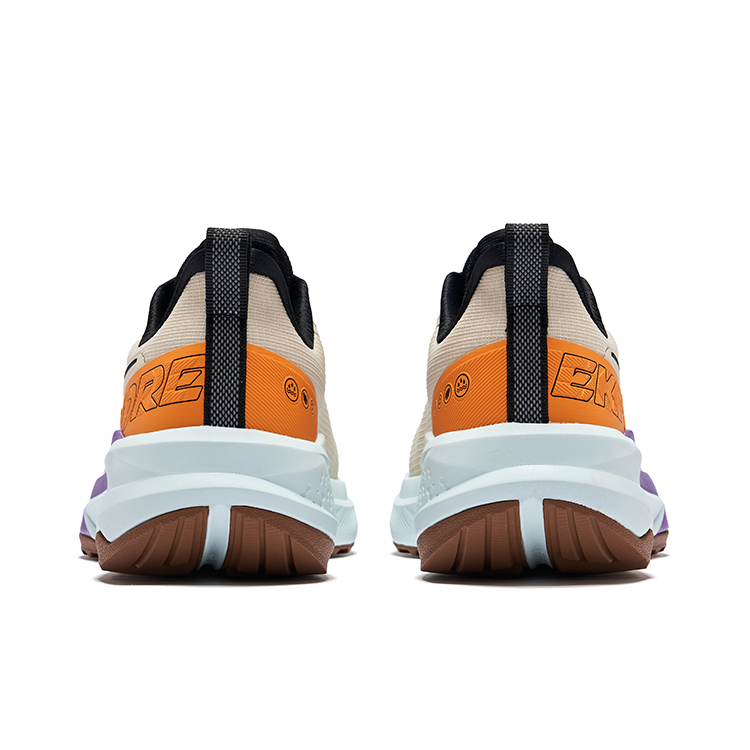 Erke Wildness Cushioning Slip Resistant Waterproof Lightweight Low top Running Shoes Men’s Warm Linen In Black