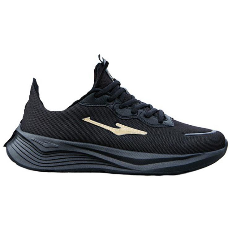 Erke Running Shoes Men’s Low Top Black