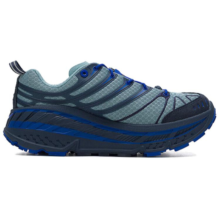 HOKA ONE ONE Stinson Evo OG Soft And Comfortable Balance Trail Running Shoes Unisex Blue