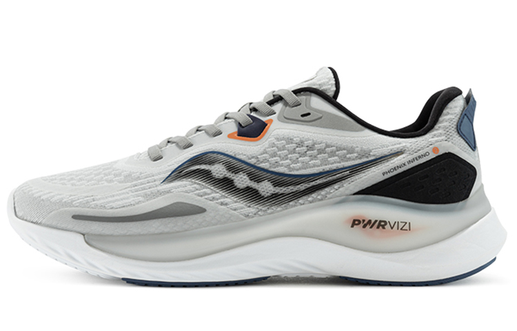 Saucony Phoenix Inferno 2 Cushioning Low top Running Shoes Men's Gray Black