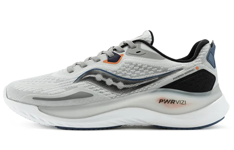 Saucony Phoenix Inferno 2 Cushioning Low top Running Shoes Men's Gray Black