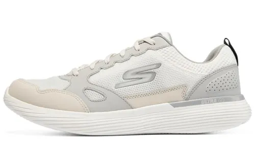 Skechers Go Run 400 V2 Running Shoes Men's Low Top Gray/White/Pink
