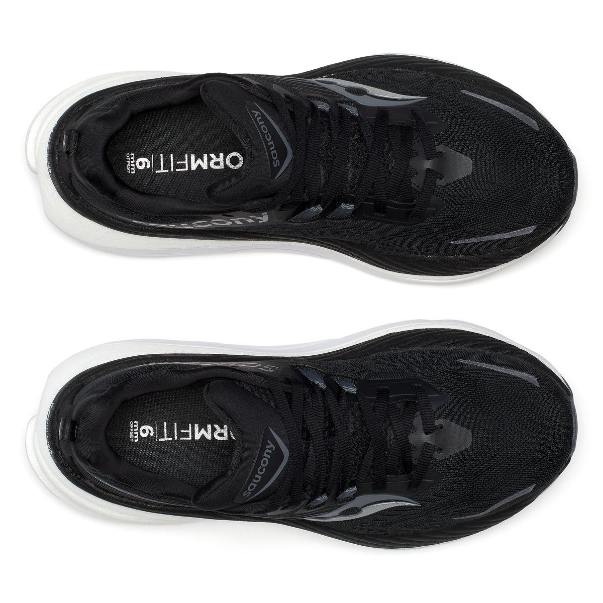 Saucony Hurricane 24 Slip Resistant Slip Resistant Low top Running Shoes Women’s Black
