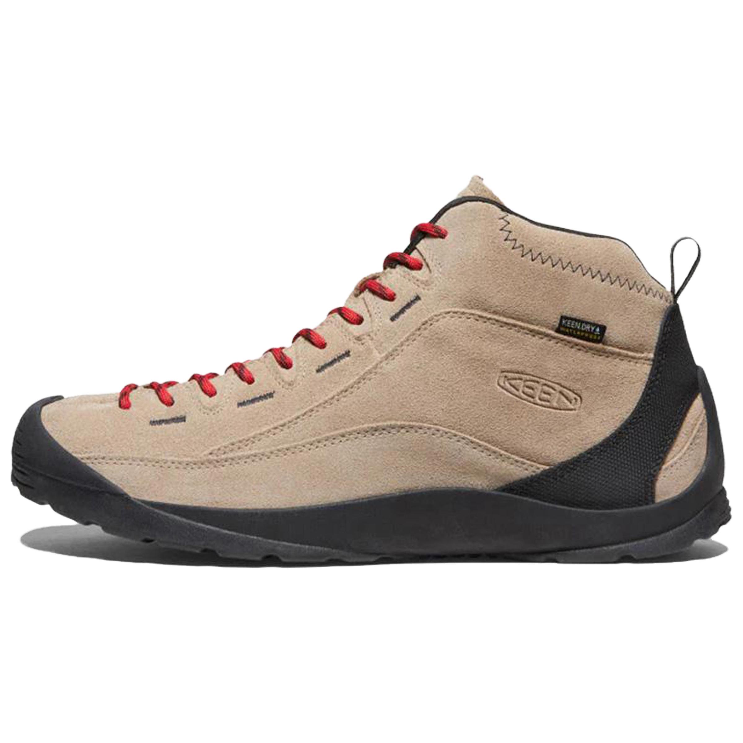 Keen Jasper MID WP Comfortable Cushioning, Wear Resistant High top Outdoor Shoes Men's Brown