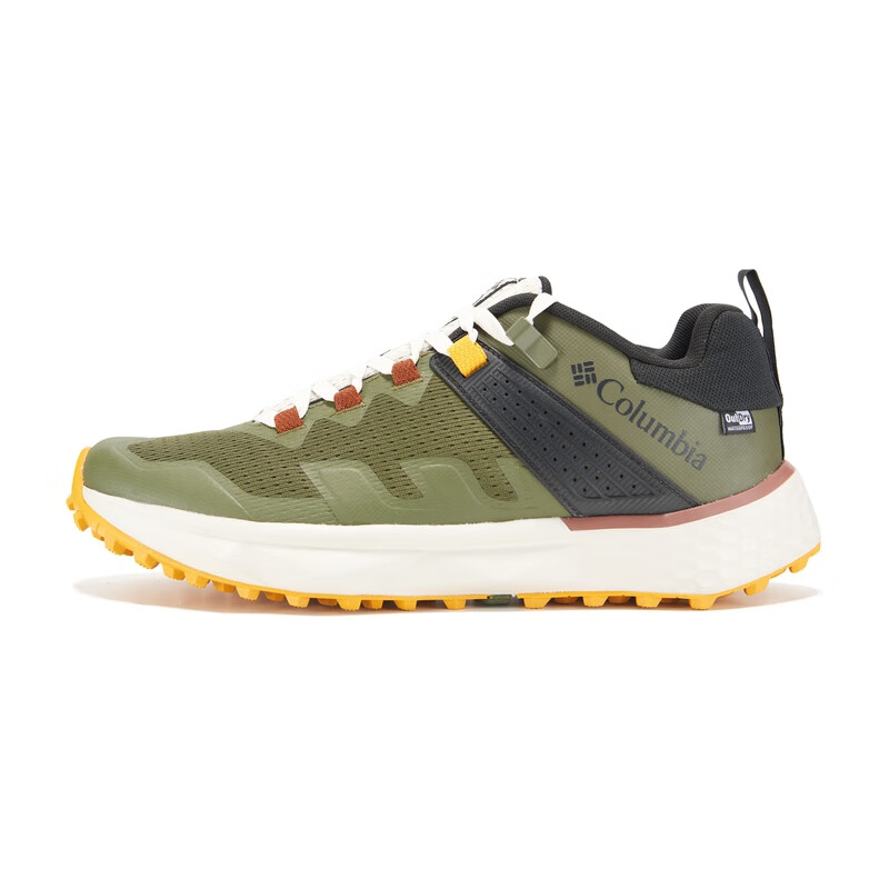 Columbia Slip Resistant Abrasion Resistant Slip Resistant Abrasion Resistant Low top Outdoor Shoes Men’s Green