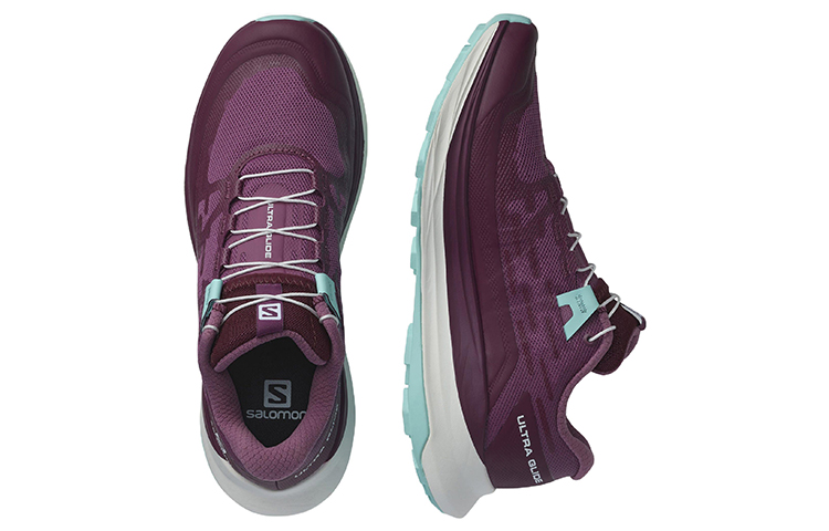 SALOMON Ultra Glide Running Shoes Women’s Low Top Purple