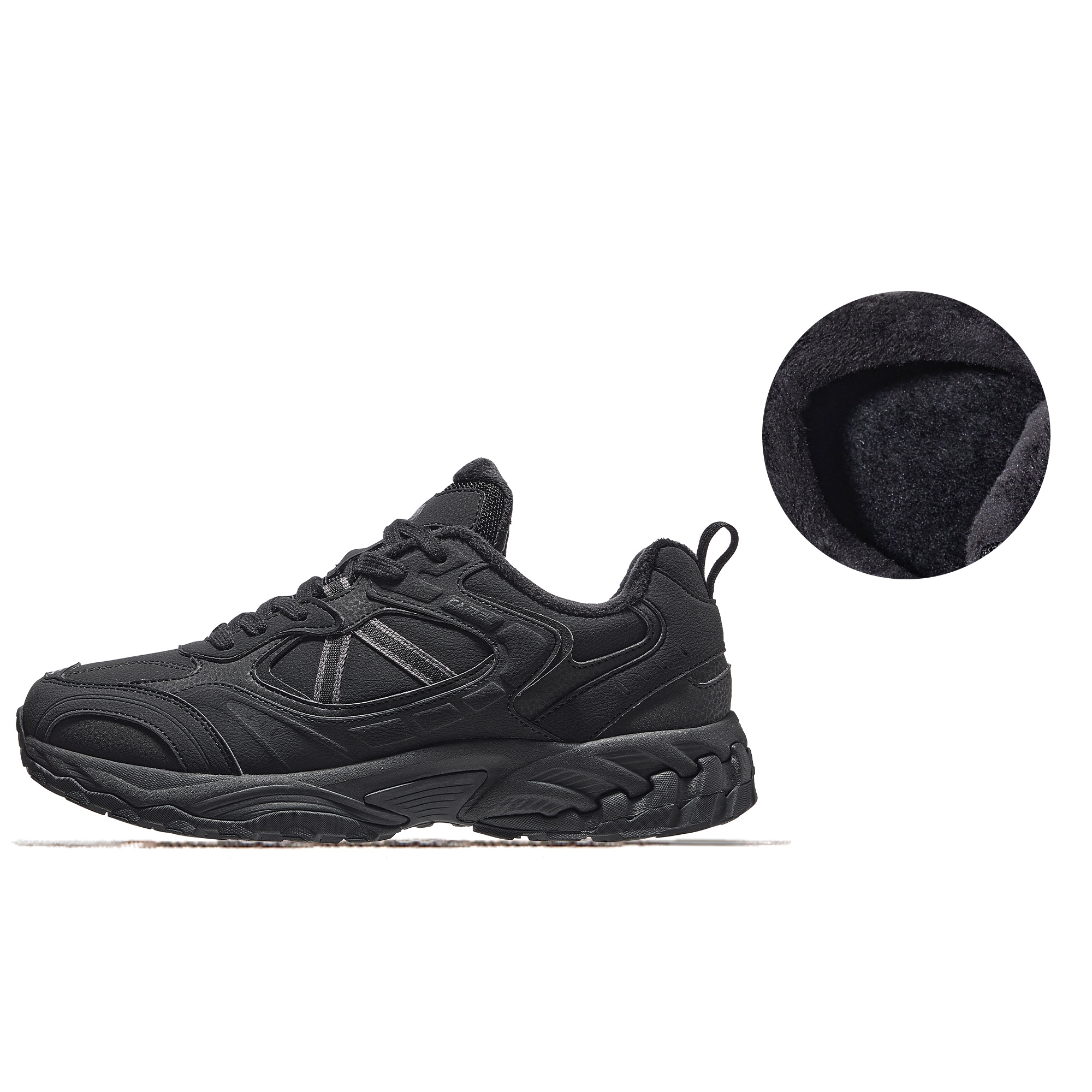 CAMEL Across The Fields, Fleece Lined, Comfortable Slip Resistant Abrasion Resistant Low top Running Shoes Men’s