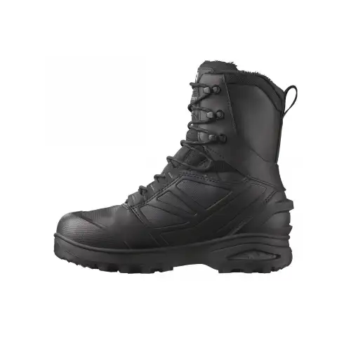 Salomon lace-up panelled boots