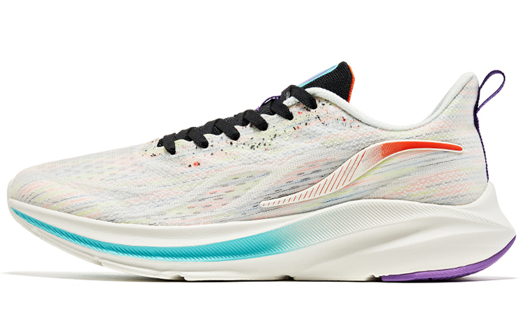 Erke Breathable Cushioning Slip Resistant Abrasion Resistant Low top Running Shoes Men’s Fluorescent Racing Orange