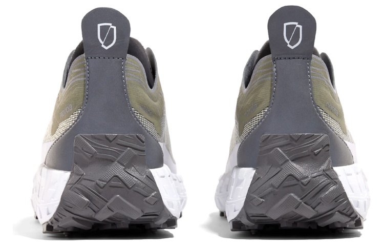 NORDA 001 Fabric Lace Up Abrasion Resistant Abrasion Resistant Low top Running Shoes Women’s Gray Green