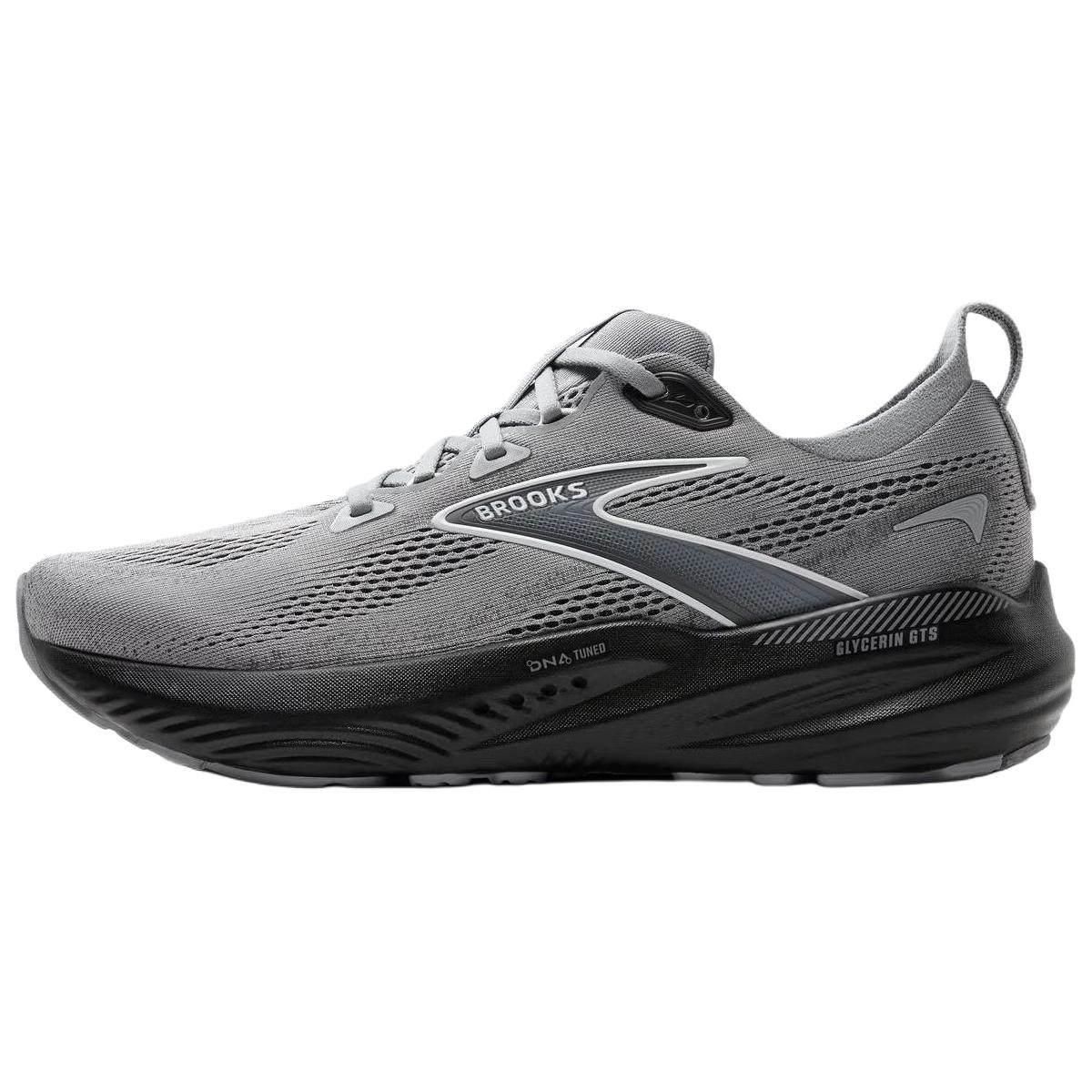 Brooks Glycerin GTS 22 Slip Resistant Abrasion Resistant Low top Casual Running Shoes Men’s Gray