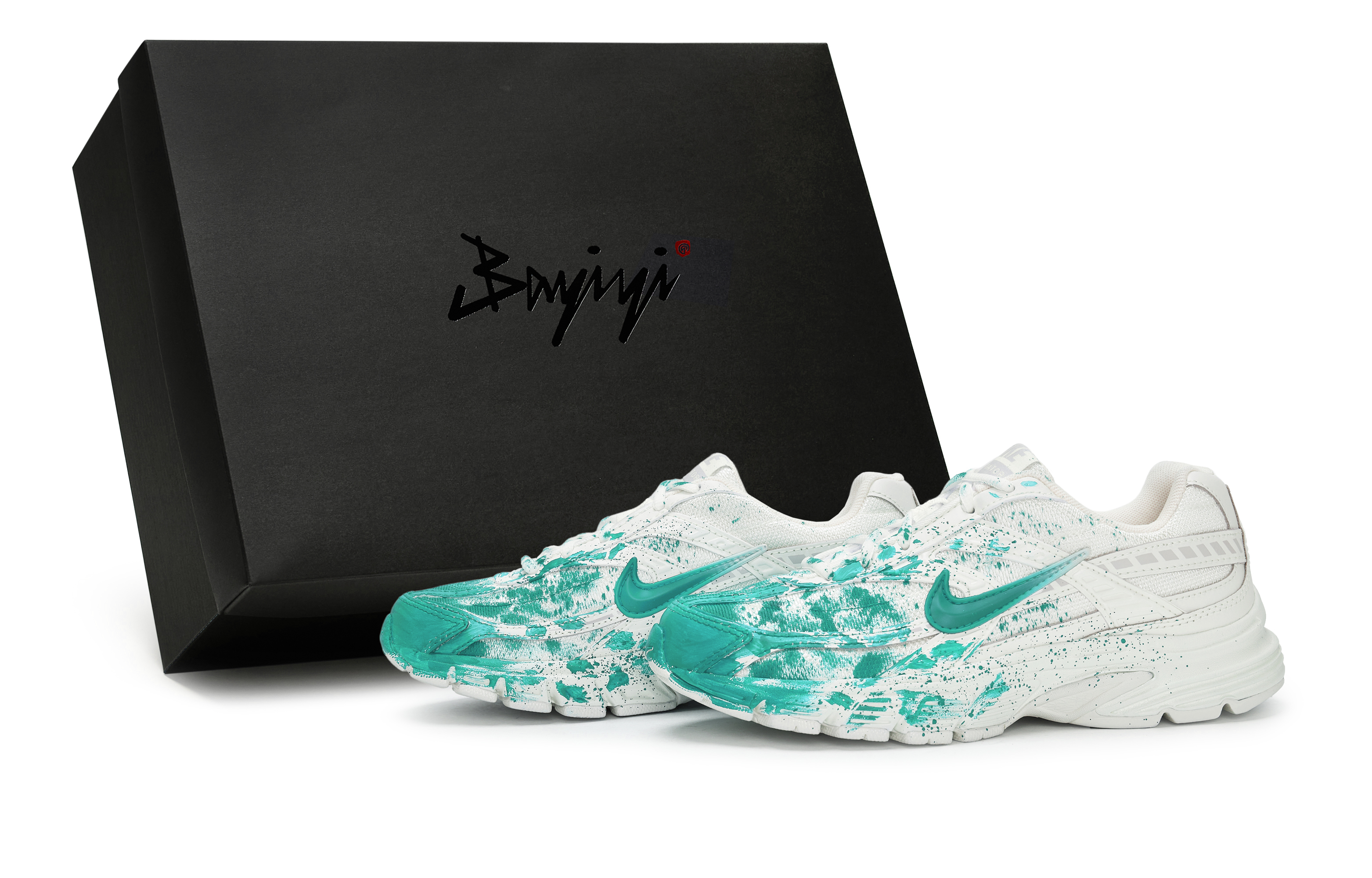 Nike Initiator Slip Resistant Abrasion Resistant Low top Running Shoes Women’s White Tiffany
