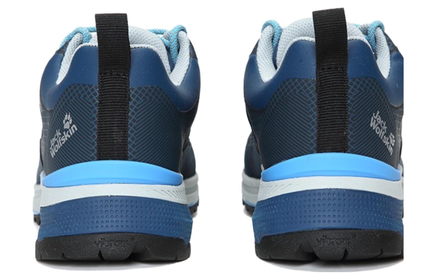 Jack Wolfskin Cushioning Abrasion Resistant Breathable Lightweight Low top Running Shoes Women’s Blue