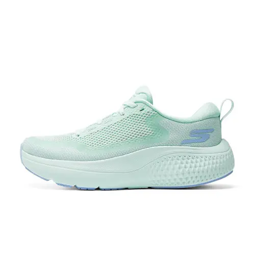Skechers GO RUN SUPERSONIC MAX Low top Running Shoes Women's Green Blue