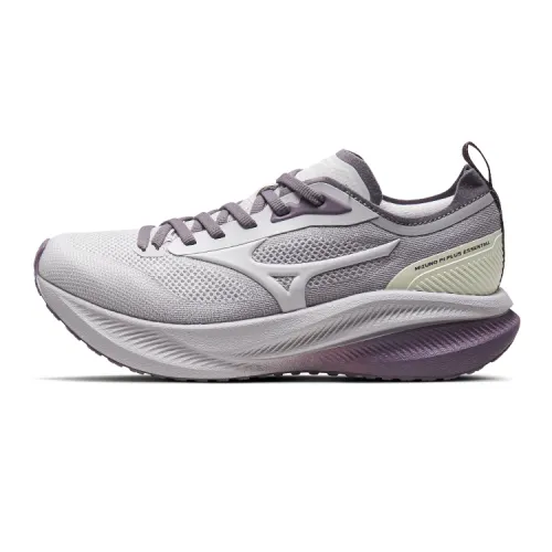 Mizuno Cushioning Slip Resistant Abrasion Resistant Support Low top Running Shoes Unisex Gray Purple