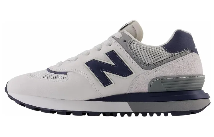 New Balance NB 574 Vintage Abrasion Resistant Low top Training Running Shoes Unisex Gray Blue