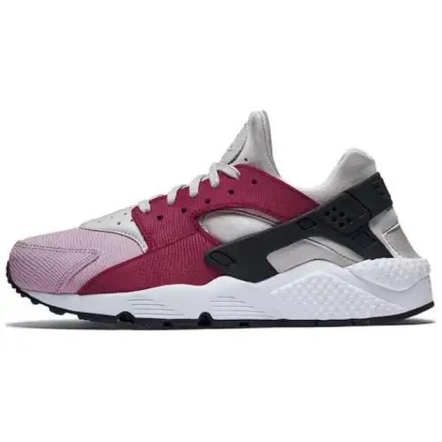 Nike Air Huarache Run Light Bone Noble Red Women's
