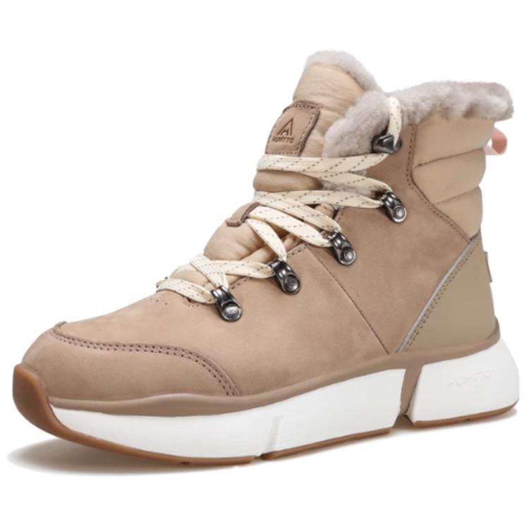 HUMTTO Slip Resistant Abrasion Resistant Slip Resistant Abrasion Resistant High top Outdoor Shoes Women’s Apricot Brown
