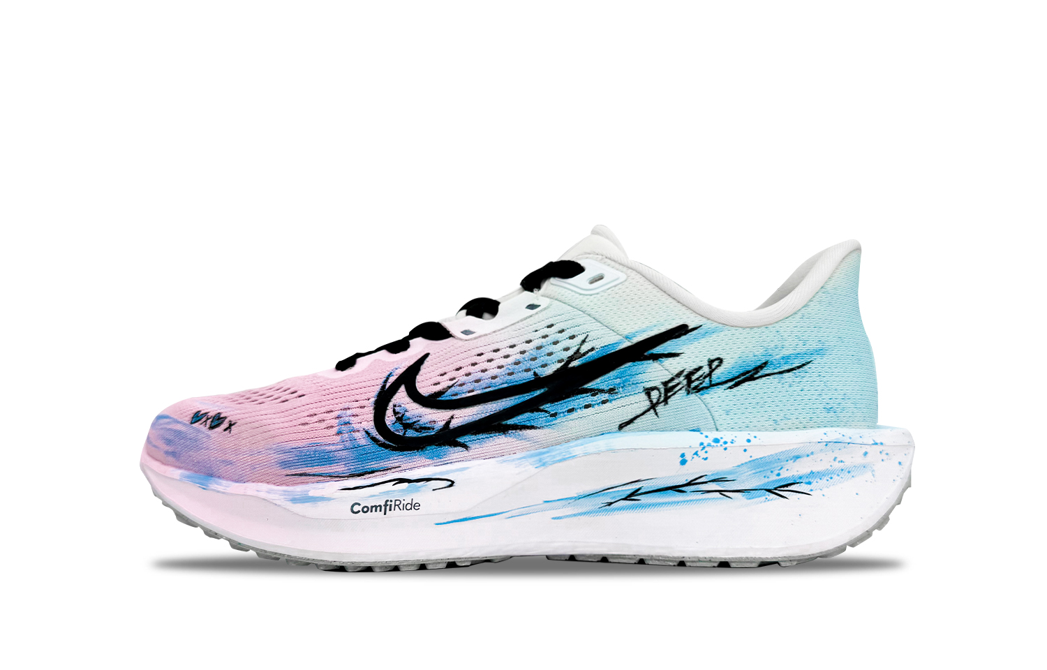 Nike Quest 6 Mesh Abrasion Resistant Low top Casual Training Long Distance Running City Commuting Running Shoes Unisex