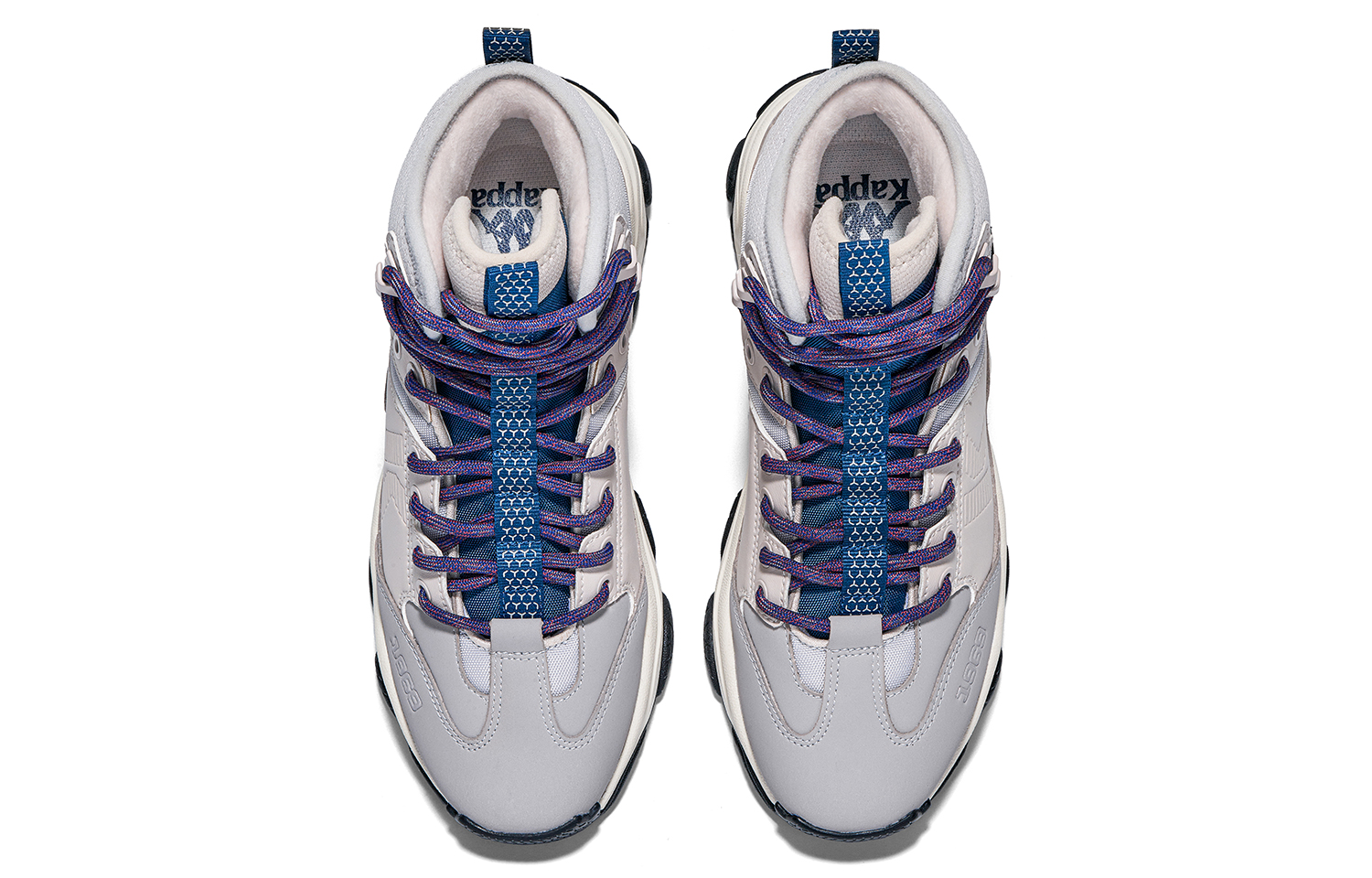 Kappa Slip Resistant Abrasion Resistant High top Running Shoes Women’s Blue Gray