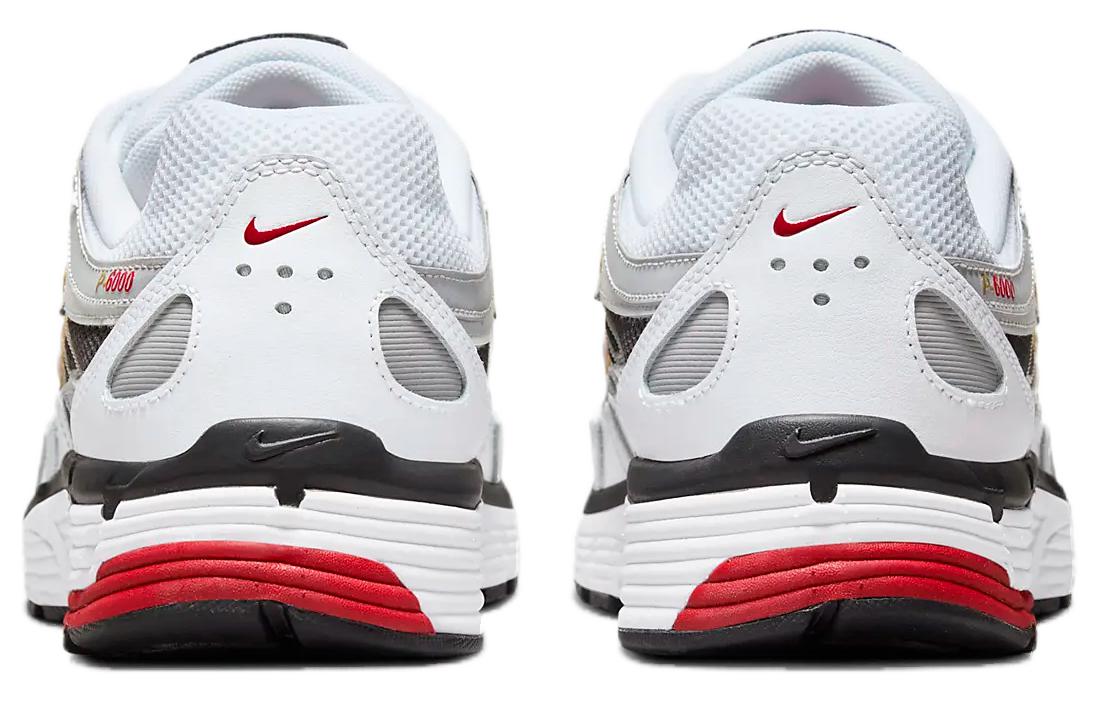 Nike P 6000 Platinum Varsity Red