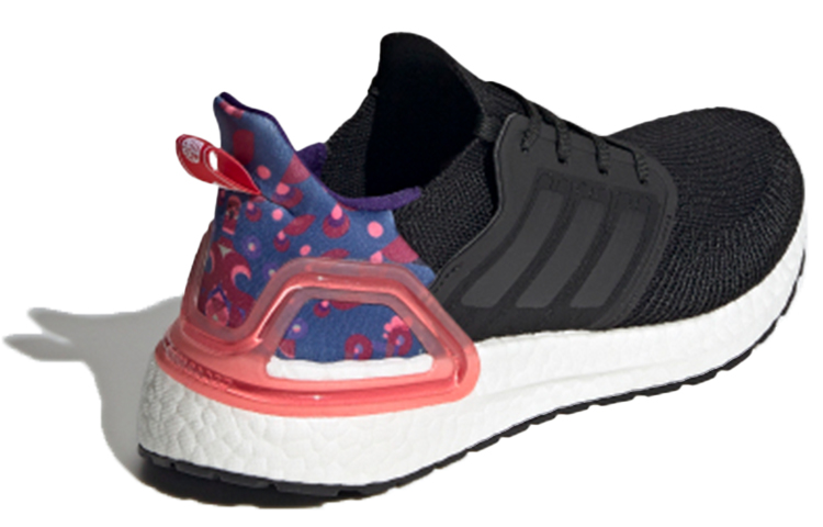 Женские кроссовки adidas ULT (черно-сине-фиолетовые) — фото 4