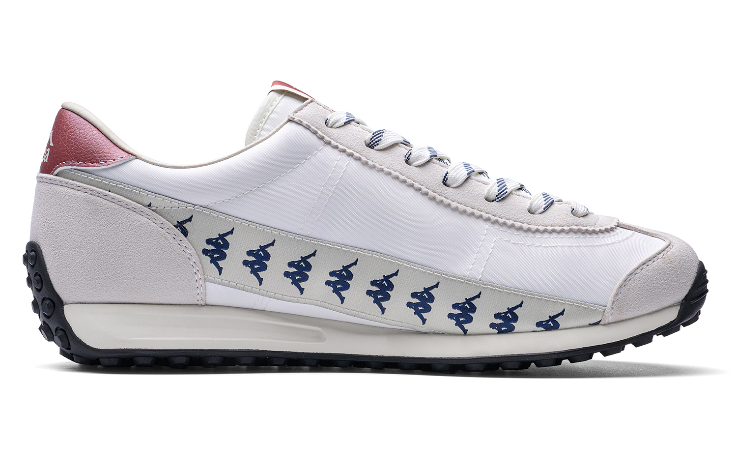 Kappa Slip Resistant Breathable Coverage Support Low top Running Shoes Unisex Winter White