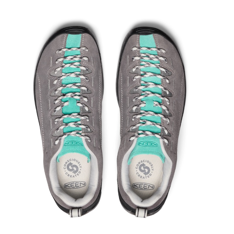 Keen Jasper Comfortable Slip Resistant Abrasion Resistant Low top Outdoor Shoes Men’s Gray Green