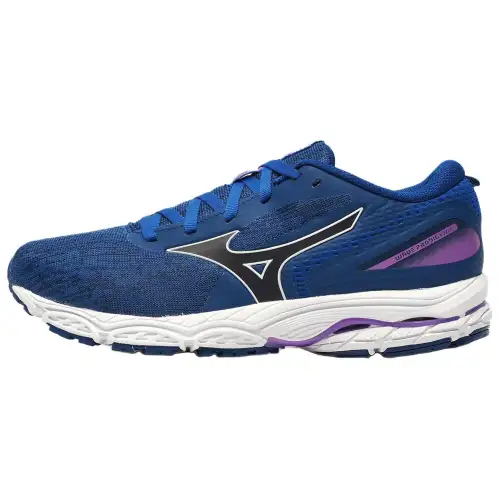 Mizuno Fashion Cushioning Abrasion Resistant Cushioning, Wear Resistant Low top Running Shoes Women's Blue White