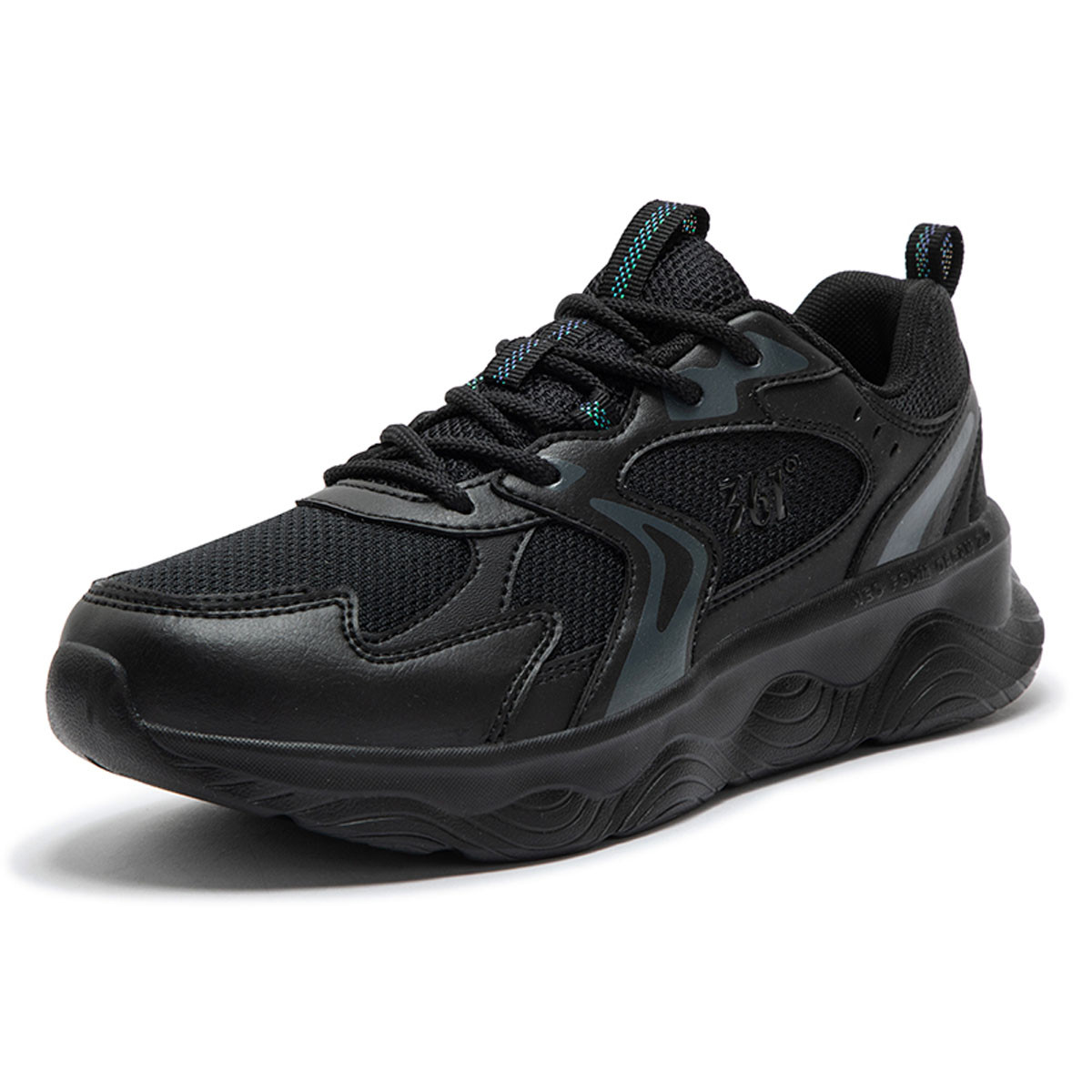 361° Cushioning, Wear Resistant Low top Casual City Commuting Running Shoes Women’s Black