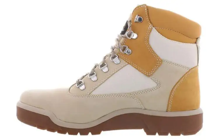 Timberland Comfortable Round Toe Slip Resistant Abrasion Resistant High top Outdoor Shoes Men's Brown