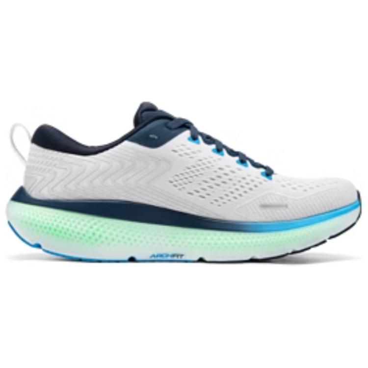 Skechers GO Run Ride 11 Soft And Comfortable Abrasion Resistant Abrasion Resistant Low top Running Shoes Men’s White