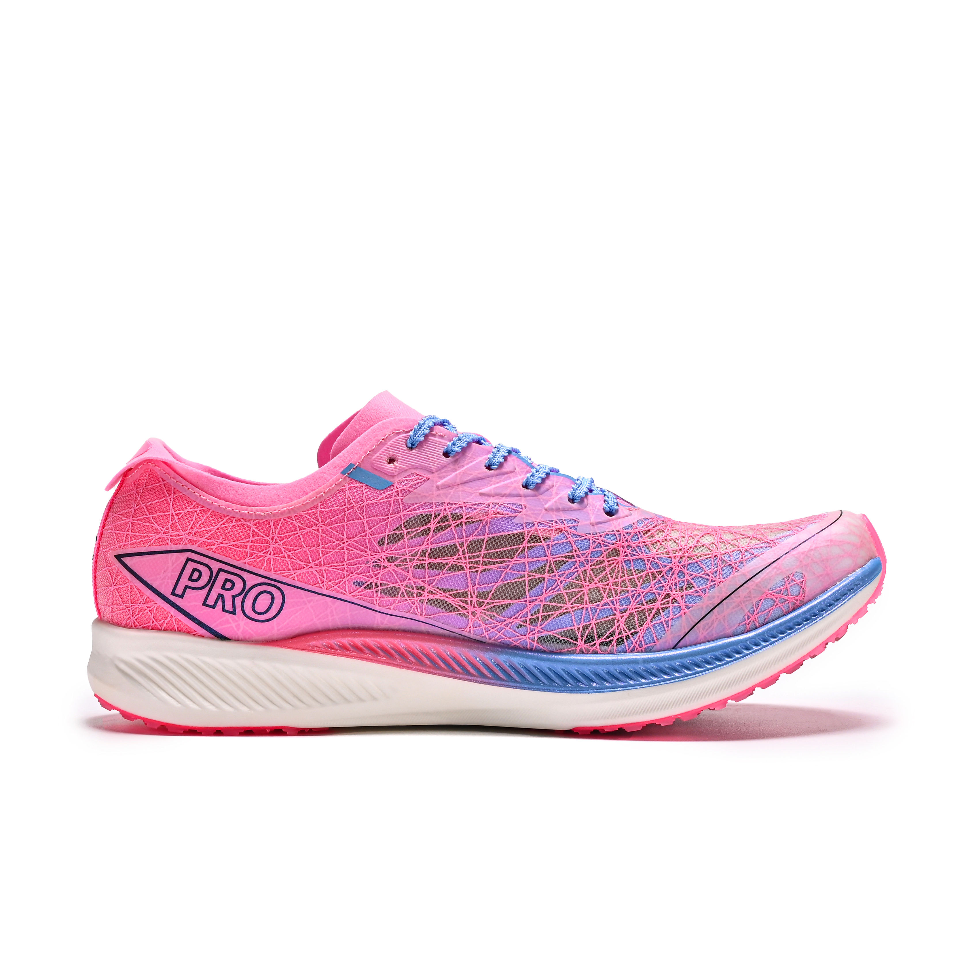 CIERSES Low top Running Shoes Unisex Fluorescent Cherry Blossom Pink
