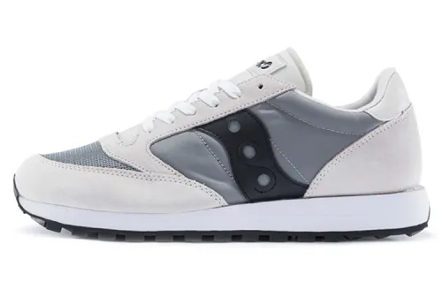 Saucony Jazz Original Abrasion Resistant Slip Resistant Low top Running Shoes Men's Beige Gray Standard M