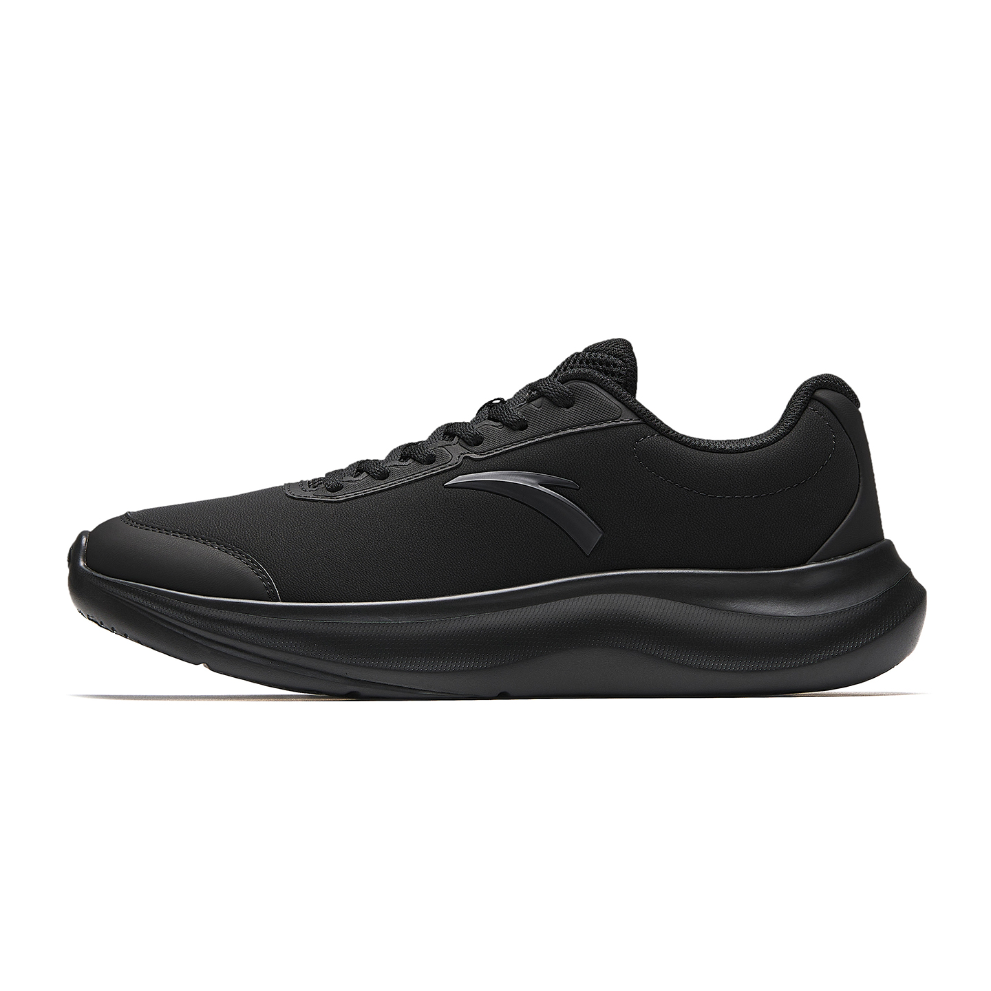 Anta Cushioning Abrasion Resistant Cushioning, Wear Resistant Low top Casual Running Shoes Men’s Black