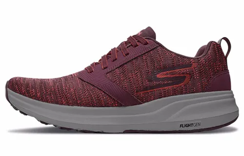 Skechers Running Shoes Men's Low Top Burgundy
