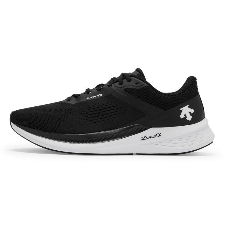 DESCENTE ENERZITE SUPER V3 Rebound Breathable And Lightweight Low top Running Shoes Unisex Black