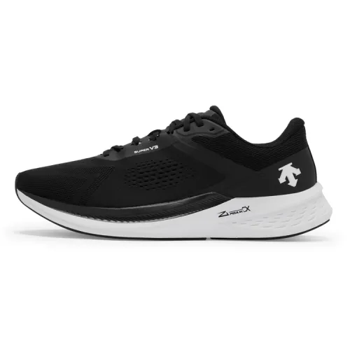 DESCENTE ENERZITE SUPER V3 Rebound Breathable And Lightweight Low top Running Shoes Unisex Black