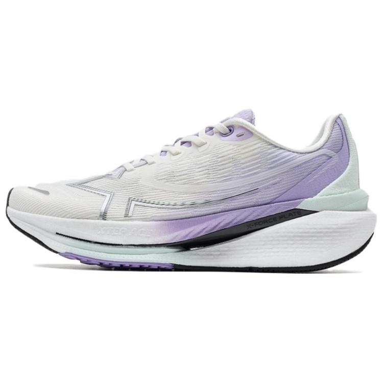 XTEP Cushioning Rebound Low top Running Shoes Women’s White Purple